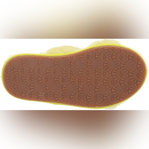 UGG Oh Yeah Slippers/Slides/House Shoes w/Slingback | Yellow | NEW!!!🍋☀️ - Picture 3 of 9